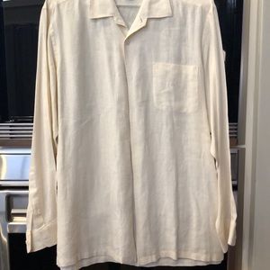 Men’s 100 linen shirt